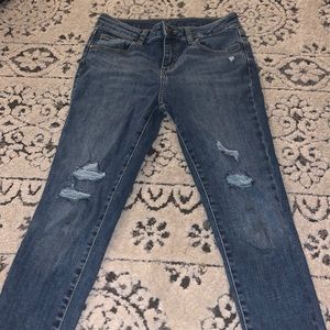 girls ripped bluejeans size 12